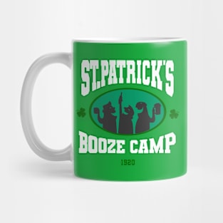 St.Patrick's Day Booze Camp Design Mug